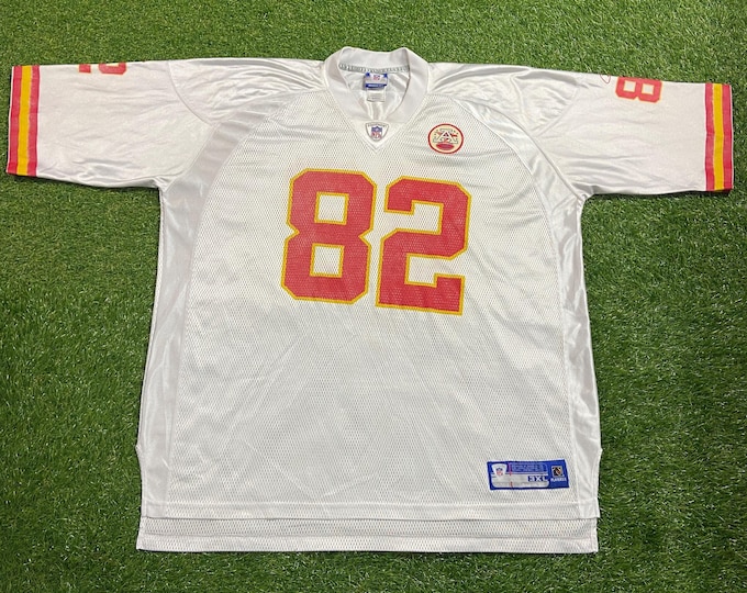 Vintage Kansas City Chiefs Dwyane Bowe #82 Jersey Reebok Size 3XL NFL Football KC Missouri Mahomes 00s