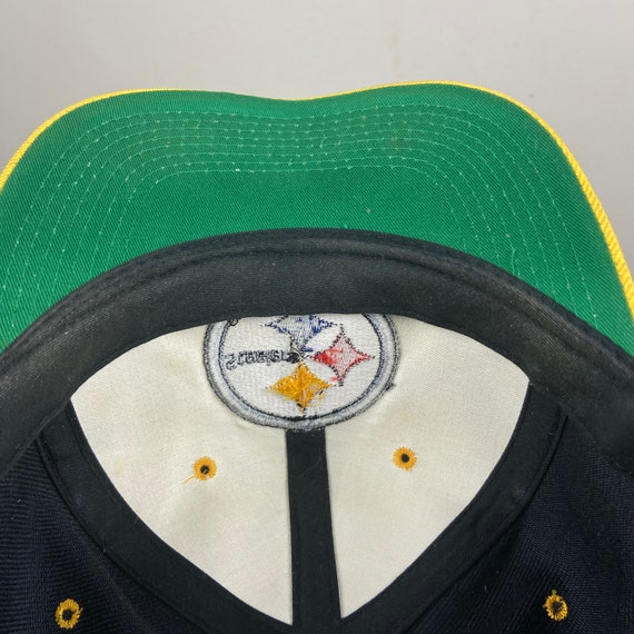 Vintage Pittsburgh Steelers Strap Back Hat Pennsylvania NFL