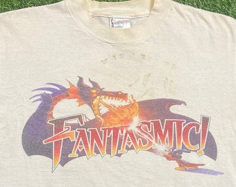 Vintage Fantasmic! T Shirt Tee Made USA Size Medium M Fantasia