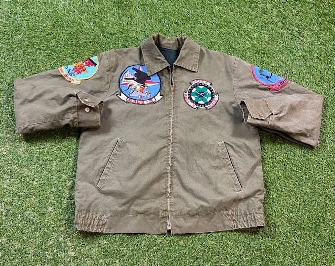 Vintage US Marines Crops Jacket Size Small S USA Military Army Navy Quality Warm Hunting Coat Hiking 1960s 60s True Vintage