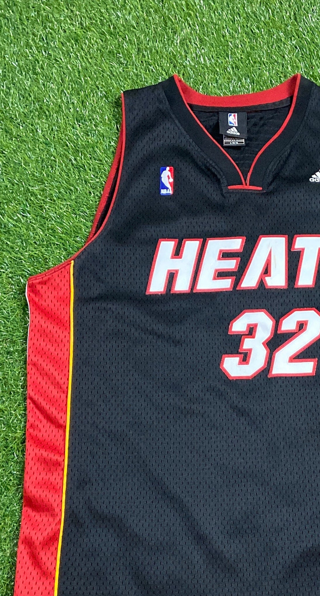 Vintage Miami Heat Shaquille O'neal 32 Jersey Adidas Size 