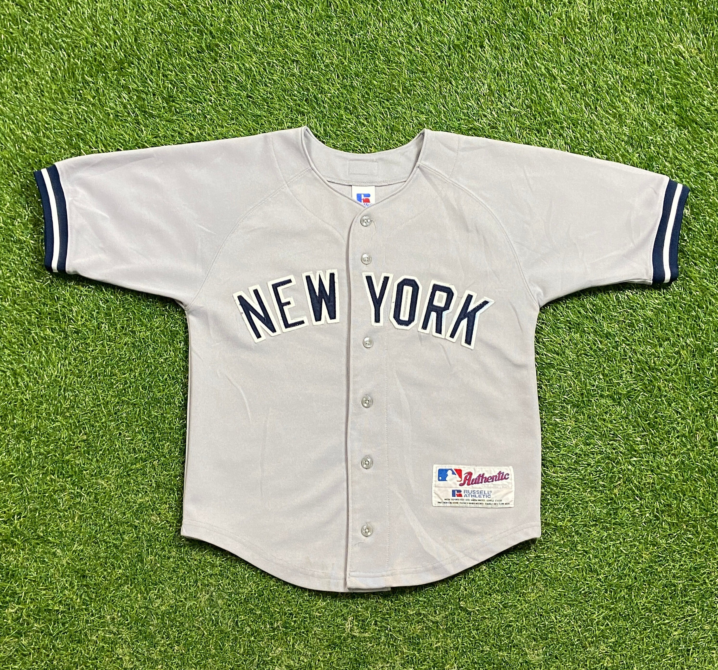 VINTAGE NY YANKEES RED/BLUE STARTER JERSEY - Primetime