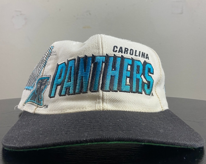 Vintage Carolina Panthers Snapback Hat Sport Specialties OSFA NFL Football Charlotte North Carolina NC 1990s 90s