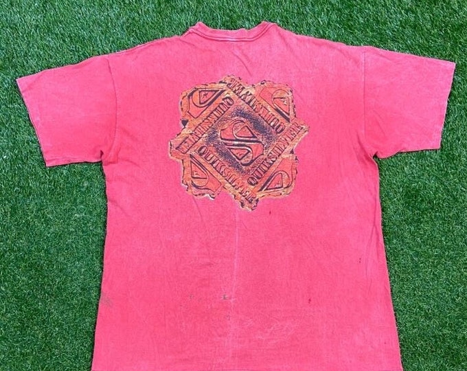 Vintage Quicksilver T Shirt Tee Made USA Size Xtra Large XL Surf Skate Snowboarding 1990s 90s Extreme Sports Hawk Extremely SOFT
