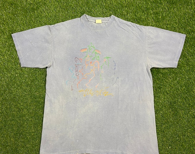 Vintage Wizard of Oz T Shirt Tee MGM Grand Made USA Size Xtra Large XL Classic Fantasy Film Dorothy 1939 Movie 1993 1990s 90s