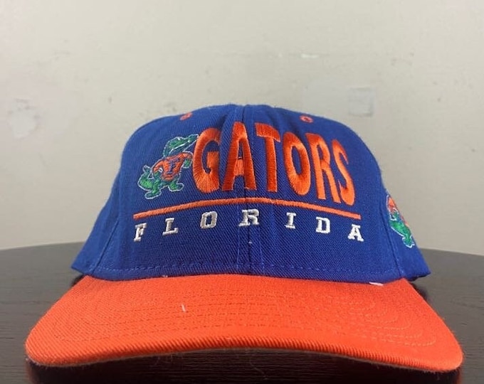 Vintage Florida Gators Snapback Hat Cap Made Usa OSFA NCAA College Football UF University of Florida 1990s 90s