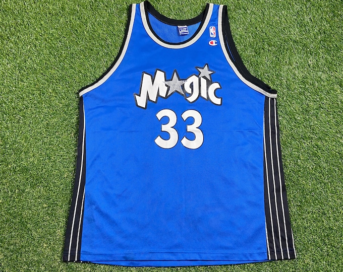 Vintage Orlando Magic Grant Hill #33 Jersey Champion Size XXL 2XL NBA Basketball Florida Penny Shaq 00s