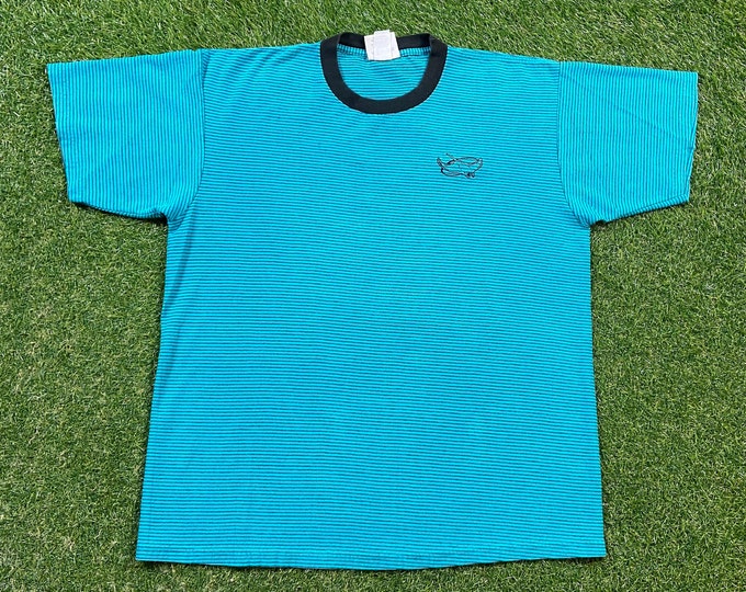 Vintage Tampa Bay Devil Rays T Shirt Tee Lee Sport Made USA Size Xtra Large XL MLB Baseball American League Bucs Florida 1990s 90s