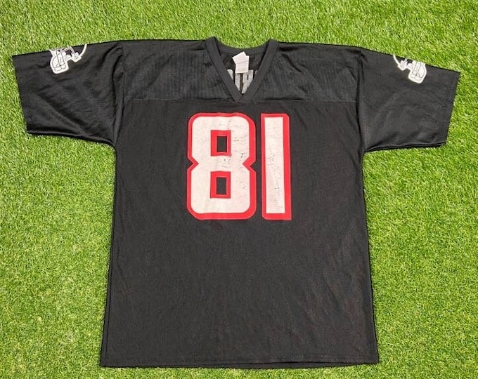 Vintage Atlanta Falcons Peerless Price #81 Jersey Size Xtra Large NFL Football 1990s 90s Classic Georgia