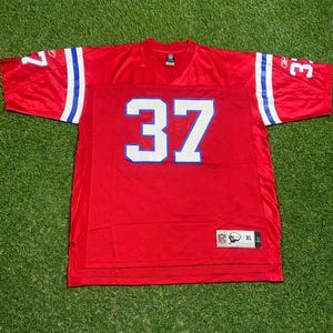 Vintage New England Patriots Rodney Harrison #37 Jersey Reebok Size XL NFL Football AFC Authentic Super Bowl Boston Massachusetts 00s