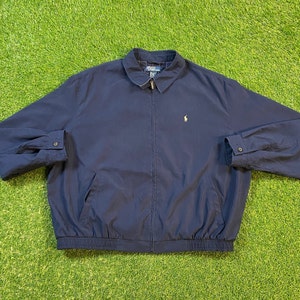 Vintage Polo Ralph Lauren Jacket Size XXL 2XL Designer Clothing 1990s 90s Rare Quality Fit