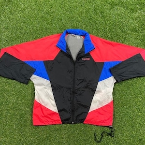 Vintage Nike Windbreaker Jacket Zip Up Jacket Sportswear Size Large L Athletic Wear Classic 90&#39;s 1990s Light Rain Jacket Coat