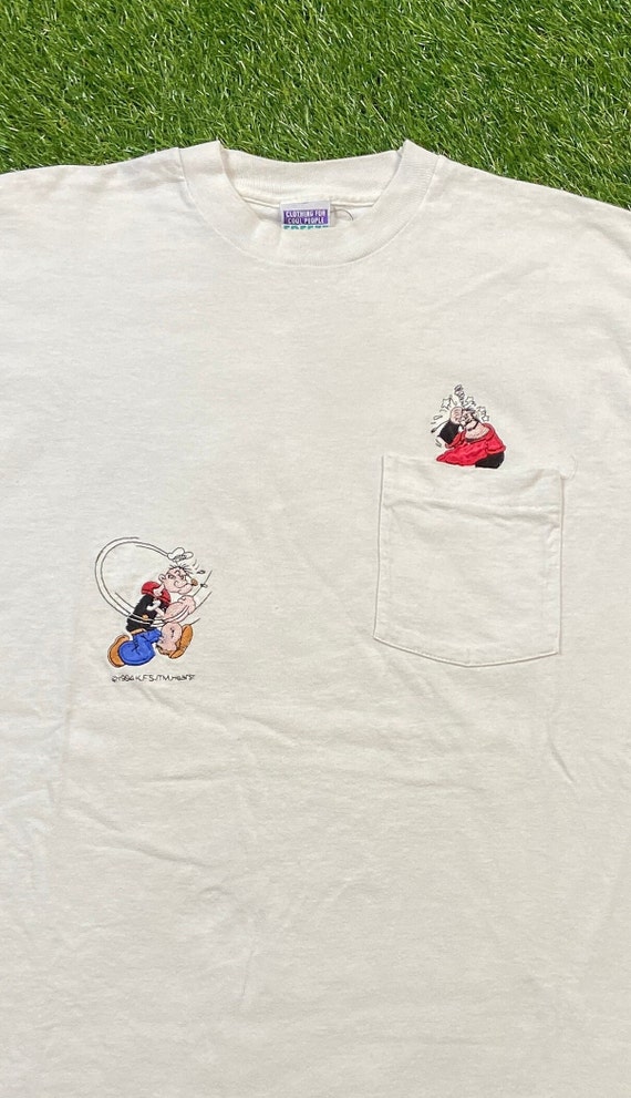Classic Tee Popeye Vintage White