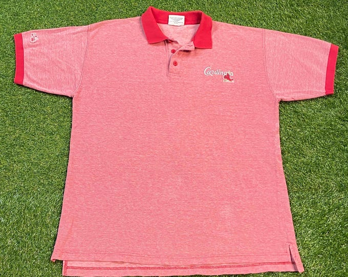 Vintage St Louis Cardinals T Shirt Tee Size Xtra Large XL MLB Baseball Missouri Cards Red Pujols 1990s 90s