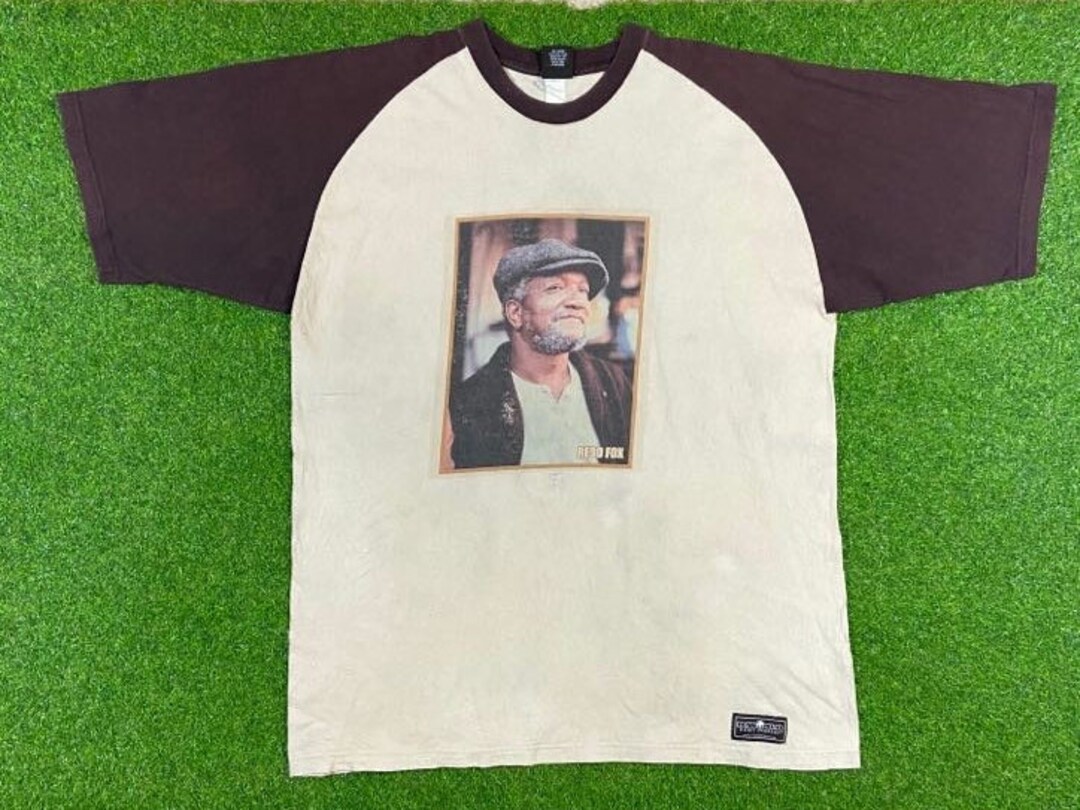 Vintage Rare Red Foxx T Shirt Tee R World Size XXXL 3XL Comedy