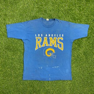 Vintage Los Angeles Rams T Shirt Tee Size Large L NFL Football 