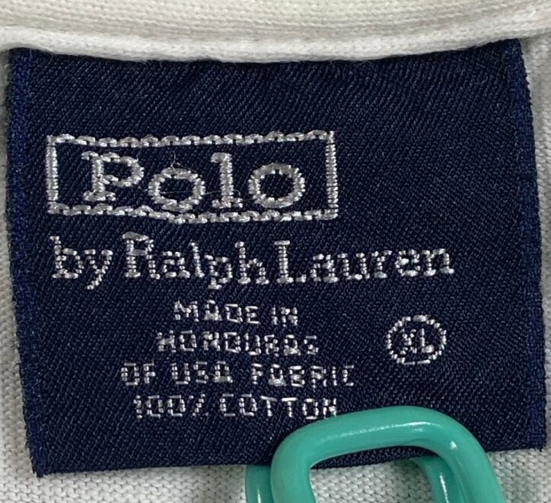 Vintage Polo Ralph Lauren T Shirt Tee Size Xtra Large XL Quality RL ...