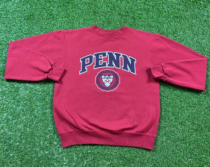 Vintage Penn State University Crewneck Sweatshirt Champion Size Small S Nittany Lions NCAA College Football Pennsylvania Pull Over 1990s