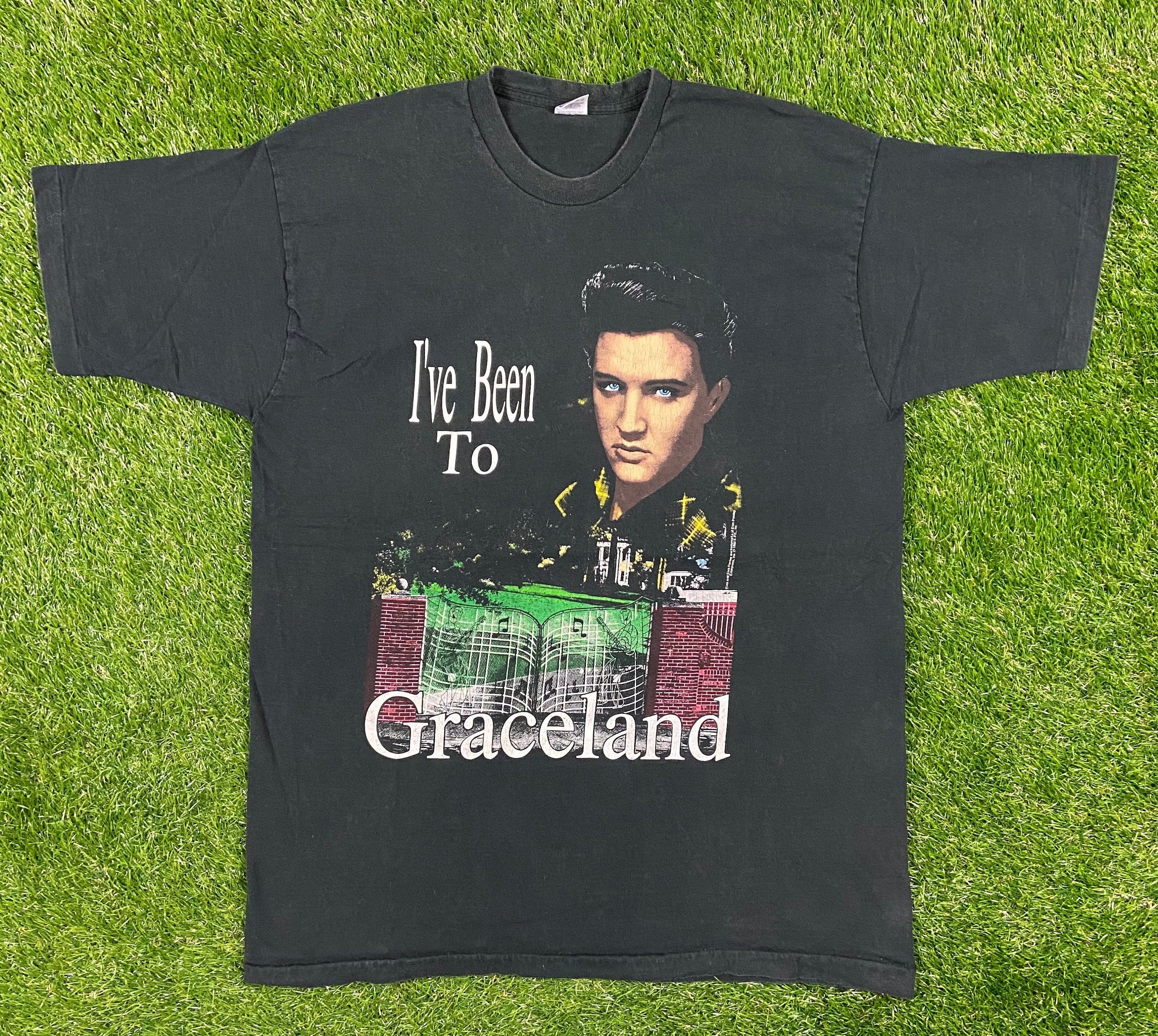 Vintage Elvis the King Presley I've Been to Graceland T