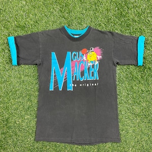 Vintage Gus Macker The Original T Shirt Tee Salem Sportswear Made USA Size Medium M 3 on 3 Basketball Tournament NBA