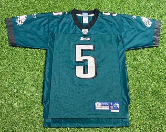 Vintage Philadelphia Eagles Donovan McNabb #5 Jersey Reebok Size Small S NFL Football Pennsylvania 00s