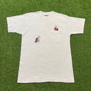 Vintage Popeye the Sailor T Shirt Tee Freeze Made USA Size Large L Classic Comic Cartoon
