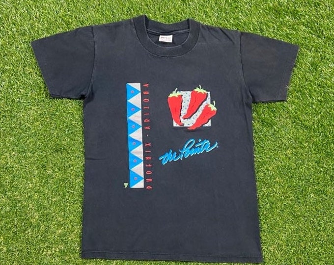 Vintage Phoenix Arizona The Pointe T Shirt Tee Stedman Made USA Size Small S 1980s 80s