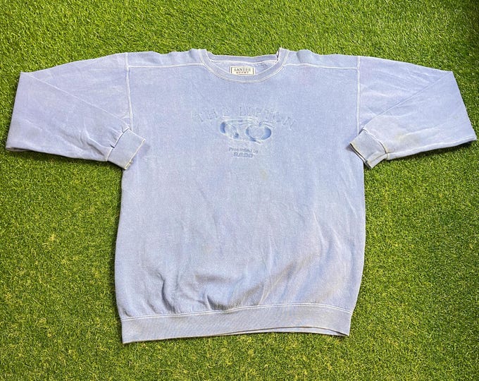 Vintage The Lipton Crewneck Sweatshirt Made USA Size Large L Tennis Tournament US Open Serena Williams Andre Agassi Wimbledon 1990s 90s