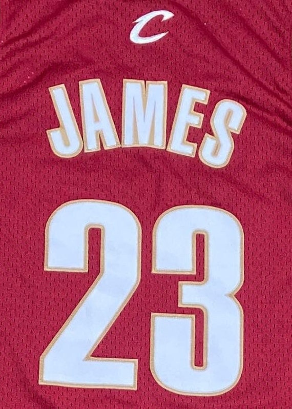 Vintage Cleveland Cavaliers Lebron James #23 Jersey Nike Size XXL