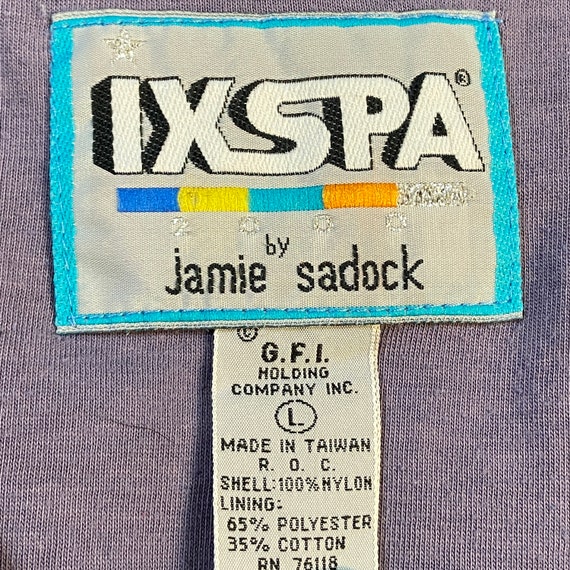 Vintage Ixspa Windbreaker Jacket Jamie Sadock Size Large L Quality