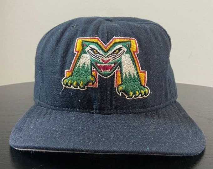 Vintage Minor League Baseball Snapback Hat New Era Made USA OSFA MLB Baseball 1990s 90s
