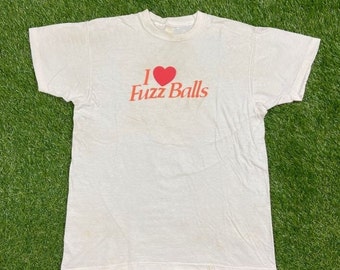 Vintage Fuzz Balls Fluffy T-Shirt Iron On Transfer 