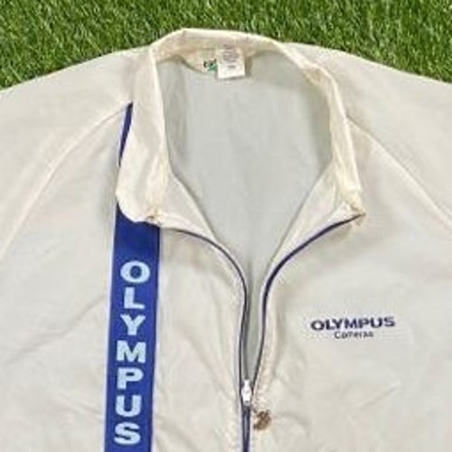 Vintage Olympus Windbreaker Jacket Turfer Made USA Size Xtra Large XL Classic sale Sportswear Light Rain Coat 1990s 90s