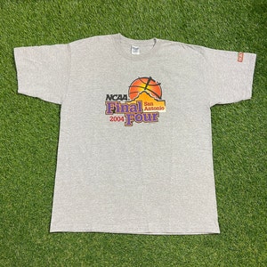 Vintage NCAA Final Four 2004 T Shirt Tee Gildan Size Xtra Large XL NCAA College Basketball March Madness University of Conneticut 00s