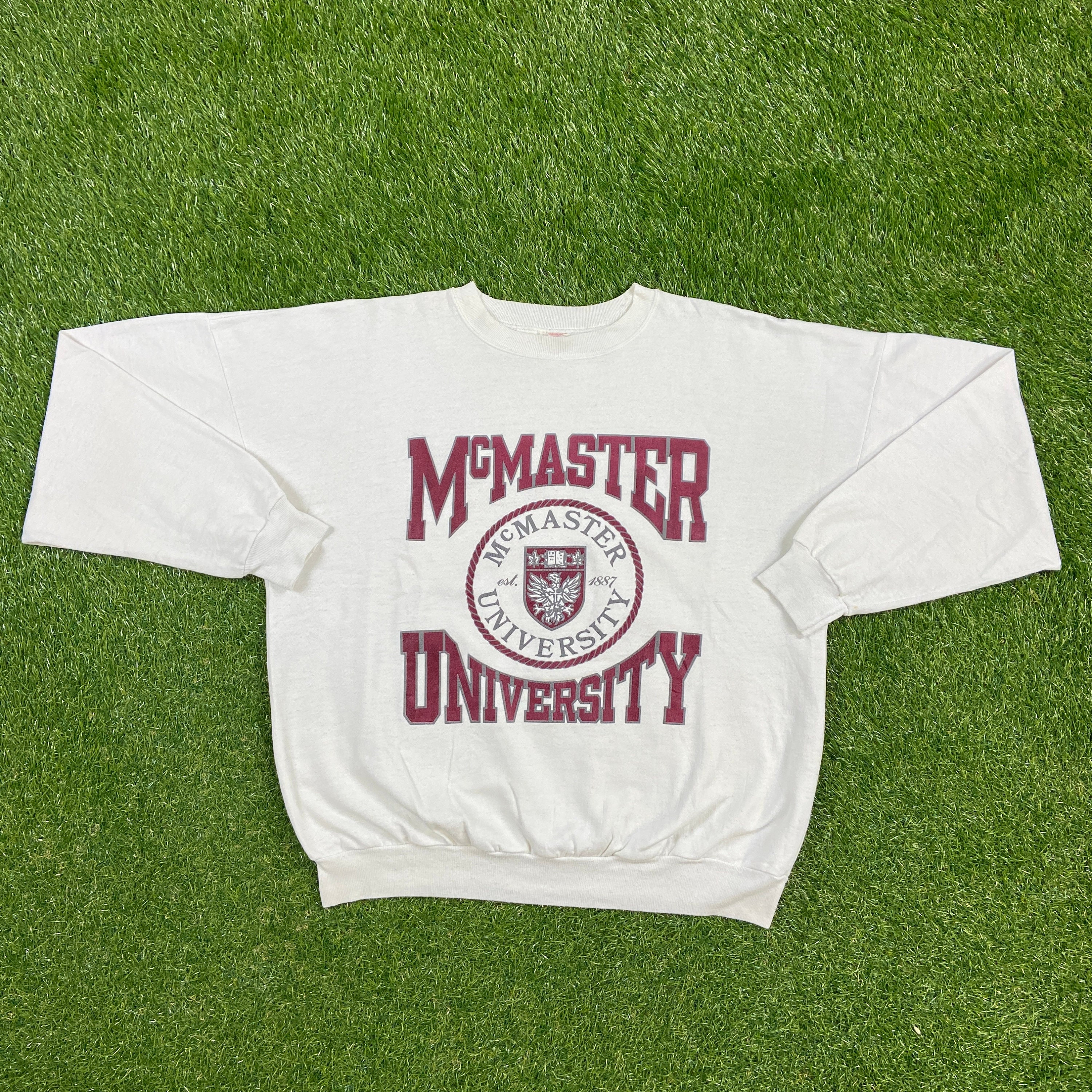Vintage Mcmaster University Crewneck 