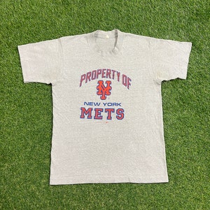 Vintage New York Mets T Shirt Tee Made USA Size Small S MLB Baseball Classic Queens Ny Shea Stadium Mr Met Big Apple 1990s 90s