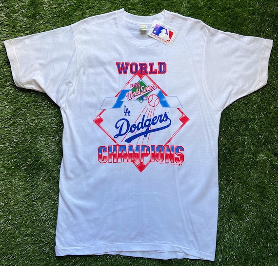 Vintage Los Angeles Dodgers 1988 World Series Champions MLB Screen