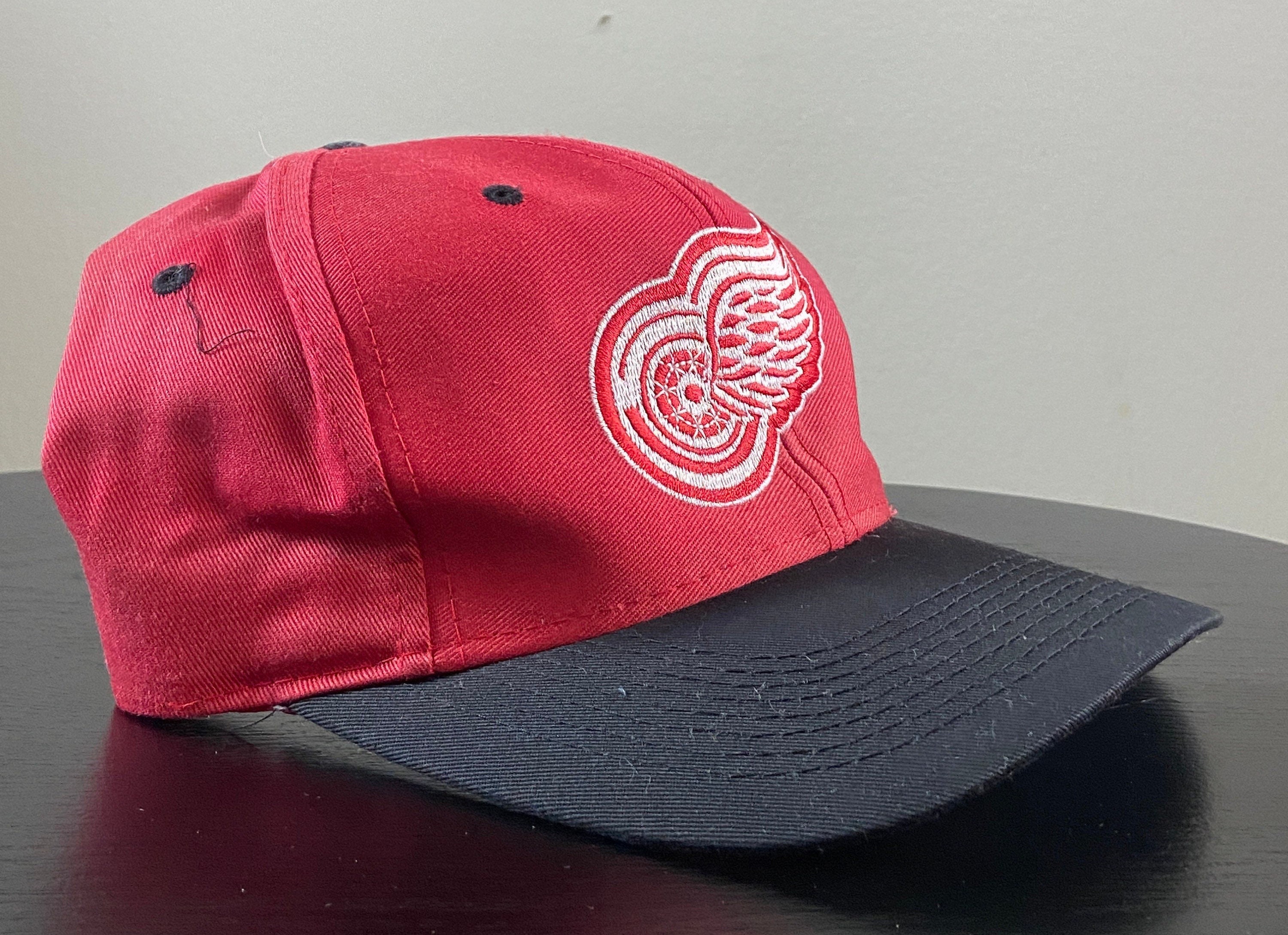 Detroit Red Wings Mitchell & Ness Vintage Paintbrush Snapback Hat