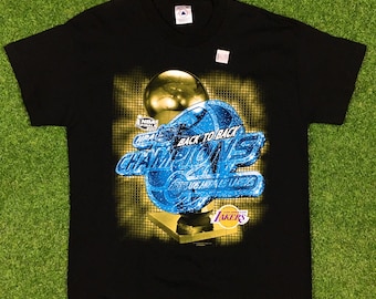 Vtg LA Lakers Kobe Bryant Back to Back NBA MVP Rap Tee Size L - Etsy