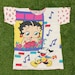 Vintage Betty Boop 1994 T Shirt Tee Size Large / Xtra Large Cartoon Animation TV Show Pink Character Film Series 1990s 90s 