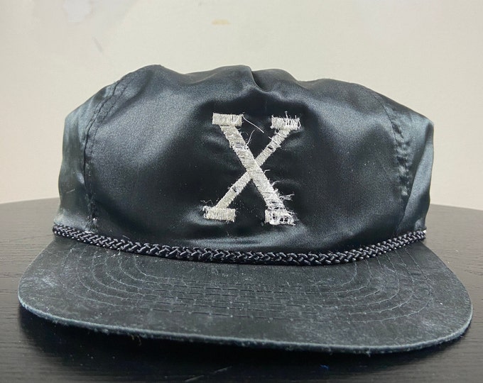 Vintage X Snapback Hat Cap OSFA DMX Malcolm X Generation X 1990s 90s