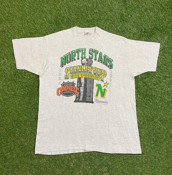 Vintage Minnesota North Stars T Shirt Tee Fruit of the Loom Made USA Size XXL 2XL NHL Hockey 1990s 90s Etsy UK
