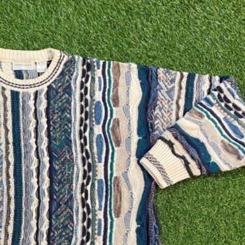 Vintage Marconi Knitted Crewneck Sweater Size Large L Coogi Style Quality 90s Comfortable shops Fit Made in Bulgaria European Fashion Pull Over
