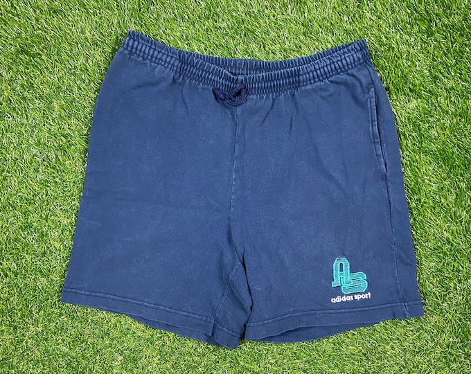 Vintage Adidas Sports Shorts Made USA Size Small S Classic Logo Original Athletic Gear