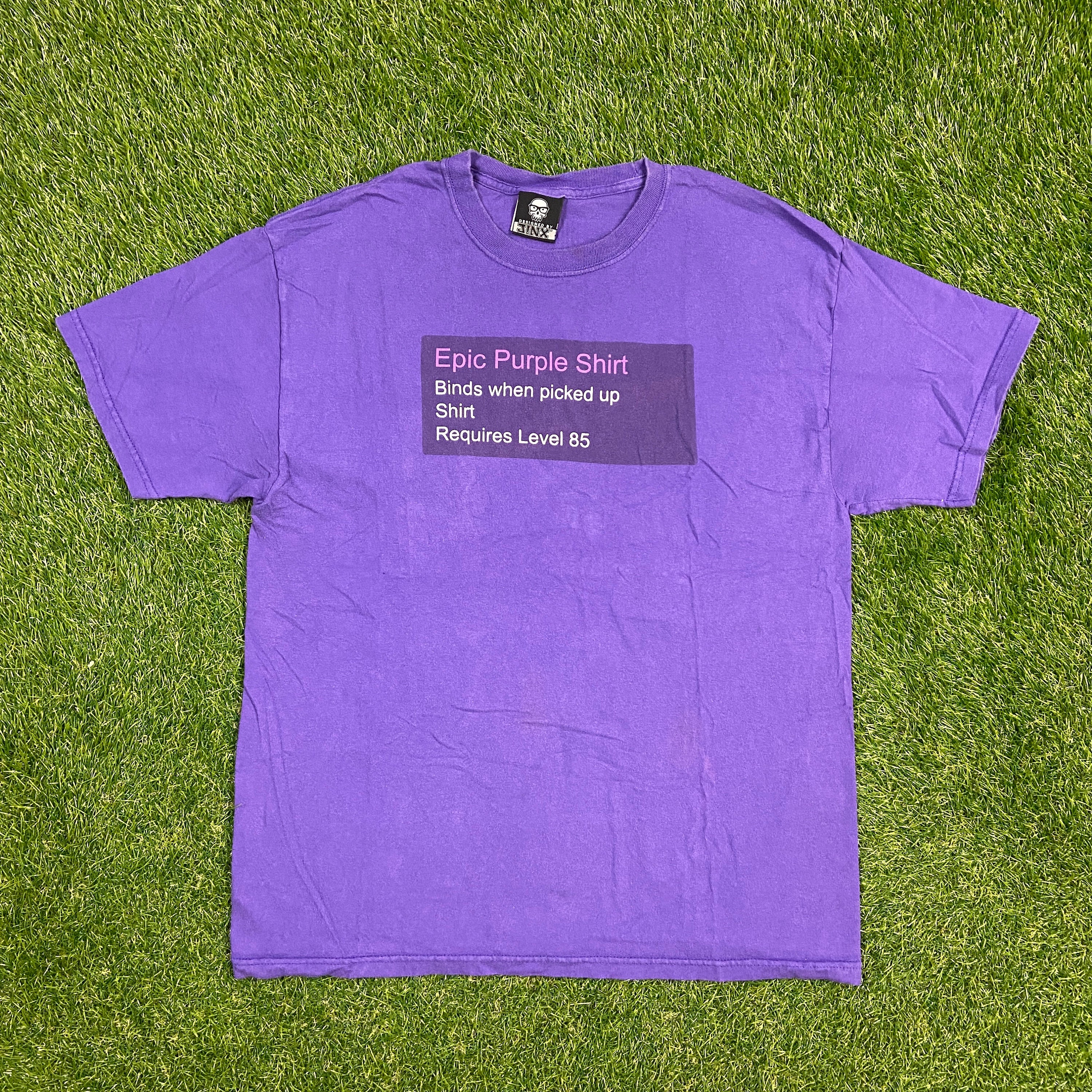 Vintage Epic Purple T Shirt Tee Jinx 