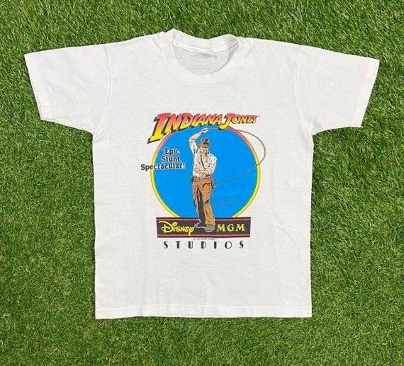 Sag Individualitet Start Vintage Indiana Jones T Shirt Tee Stedman Made USA Size Youth - Etsy