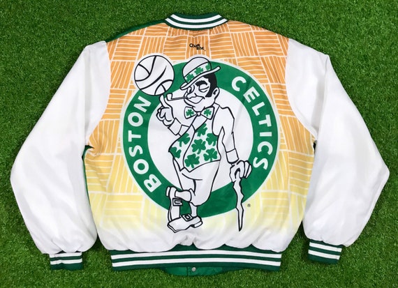 vintage celtics bomber jacket