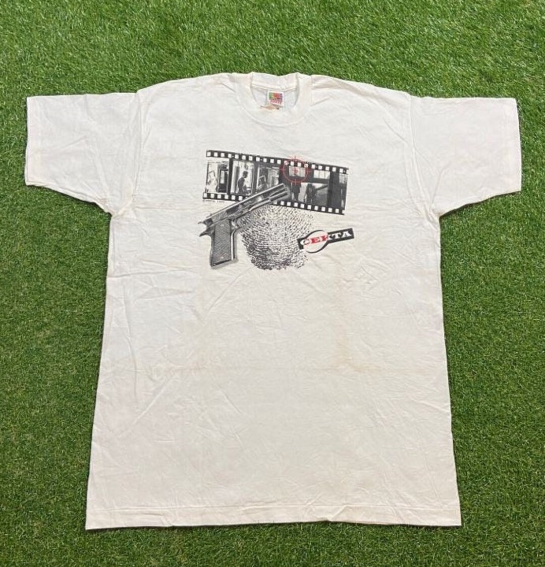 Vintage Cekta 1997 T Shirt Tee Fruit of the Loom Made USA