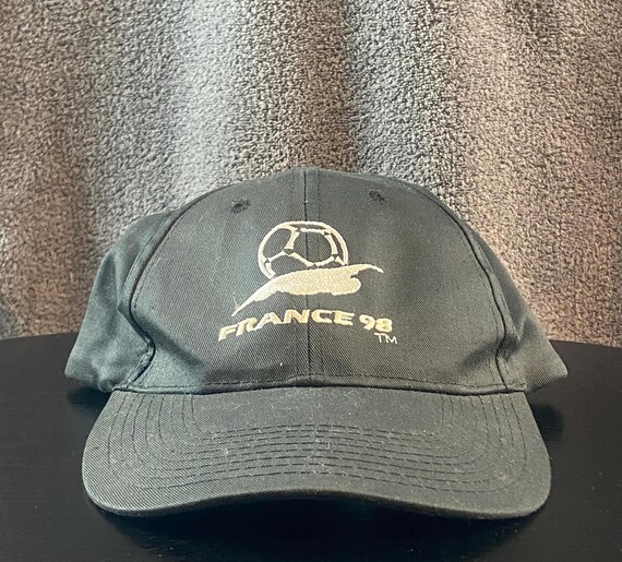 Vintage France 98 Soccer Snapback Hat OSFA Paris FIFA World Cup MLS Futbol 1990s 90s