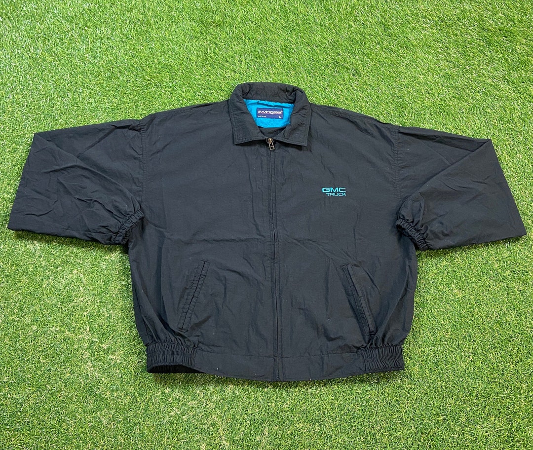 Vintage GMC Truck Windbreaker Jacket Swingster Made USA Size Large L ...